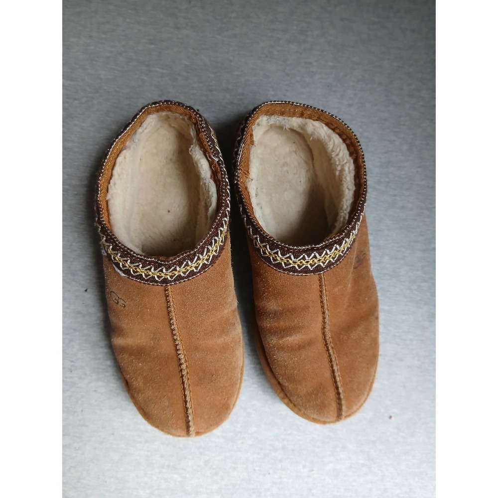 Ugg Slippers Womens 7 Tasman Sheepskin Lined Moccasin Cozy Slip On Western - Picture 5 of 10